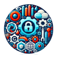 An image representing scalability and flexibility with IT and security.